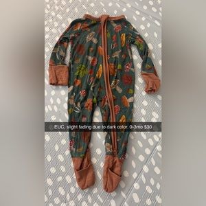 Little Sleepies Woodland Forest 0-3mo